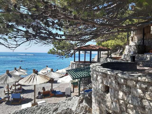 Апартаменты One-bedroom apartment near the sea -Mediterranean courtyard Петровац-9